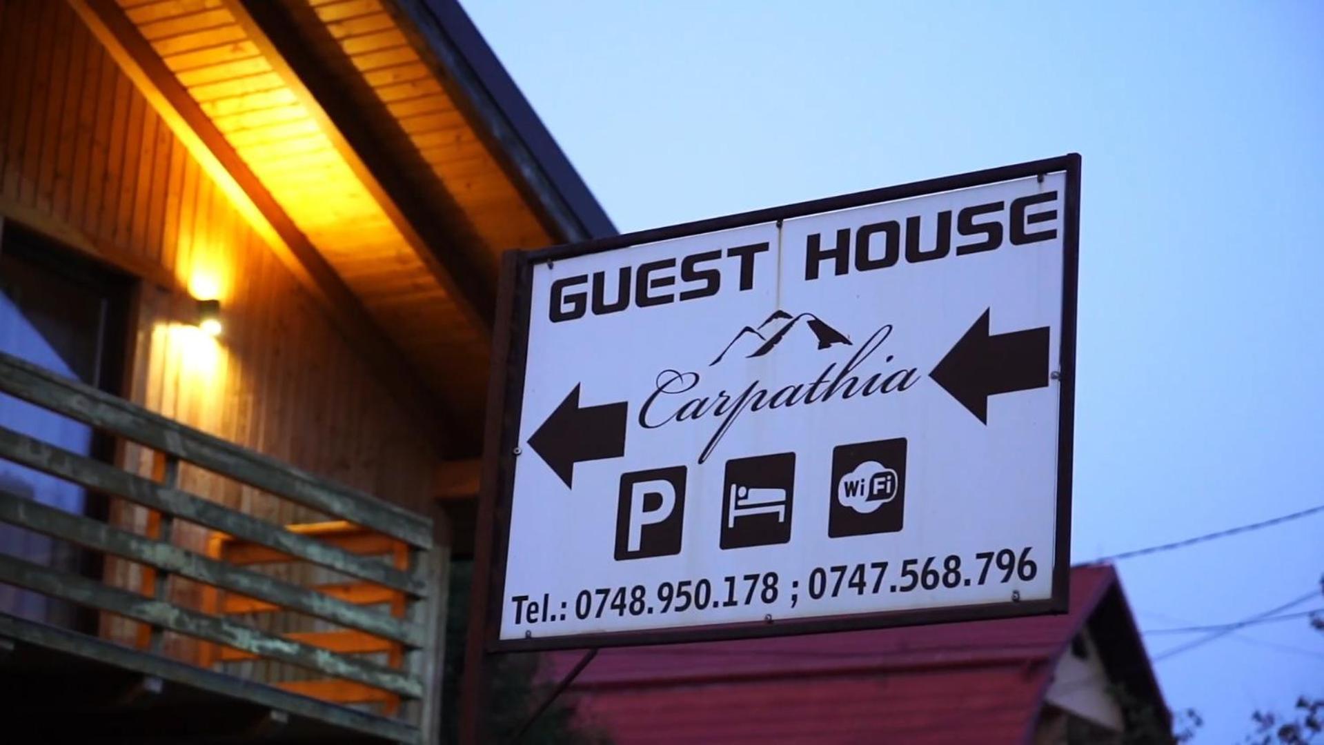 Guest House Carpathia Viseu de Sus Bagian luar foto